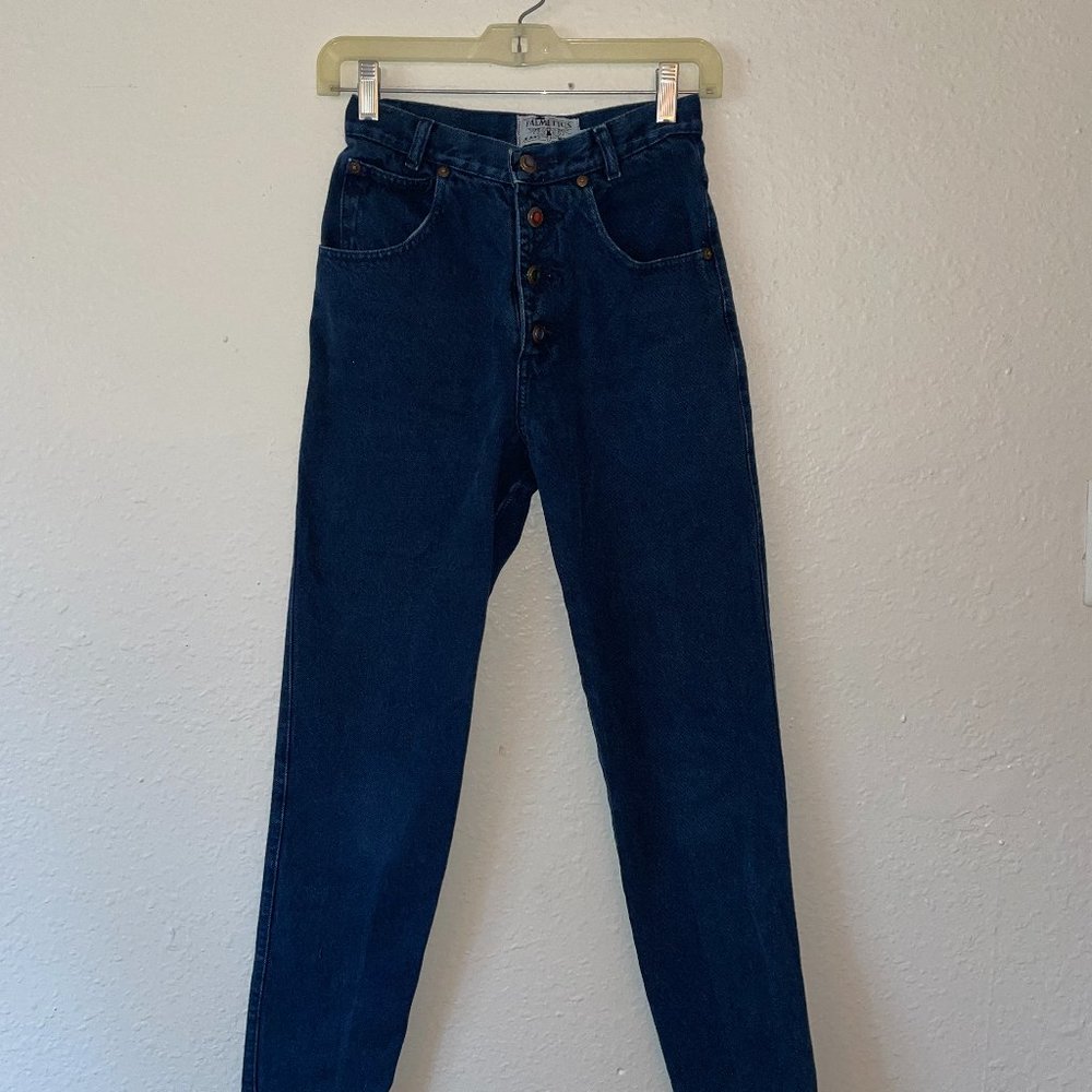Vintage Palmetto Blue Jeans with Jewel button fly